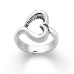 James Avery Abounding Heart ring size 9